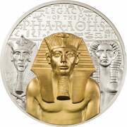 20 Dollars - Elizabeth II Legacy of the Pharaohs, Cook Islands, 2022 reverse image