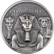 20 Dollars - Elizabeth II Legacy of the Pharaohs, Cook Islands, 2022 reverse image