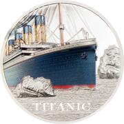 20 Dollars - Elizabeth II Titanic, Cook Islands, 2022 reverse image