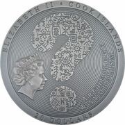 20 Dollars - Elizabeth II Posthumous; Antikythera Mechanism obverse image