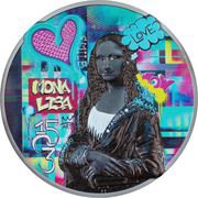 20 Dollars - Elizabeth II Posthumous; Mona Lisa, Cook Islands, 2023 reverse image