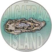 20 Dollars - Charles III Alcatraz Island, Cook Islands, 2023 reverse image