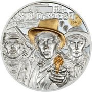20 Dollars - Charles III Wild West, Cook Islands, 2024 reverse image