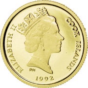 25 Dollars - Elizabeth II Butterfly obverse image