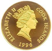 25 Dollars - Elizabeth II Yellowstone National Park obverse image