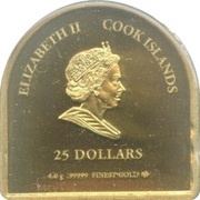 25 Dollars - Elizabeth II Papal Visit to Mariazell obverse image