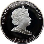 25 Dollars - Elizabeth II Lawson obverse image