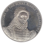 25 Dollars - Elizabeth II Elizabeth I, Cook Islands, 2008 reverse image
