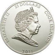 25 Dollars - Elizabeth II Cheburashka obverse image