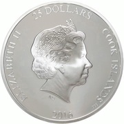25 Dollars - Elizabeth II Arita obverse image