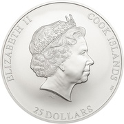 25 Dollars - Elizabeth II Denali obverse image