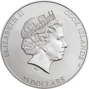 25 Dollars - Elizabeth II Baekdusan obverse image