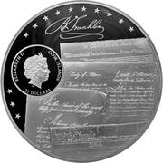 25 Dollars - Elizabeth II Benjamin Franklin obverse image