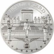 25 Dollars - Elizabeth II Unknown Soldier, Cook Islands, 2022 reverse image