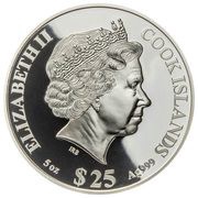 25 Dollars - Charles III Year of the Rabbit obverse image