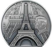 25 Dollars - Charles III Eiffel Tower obverse image