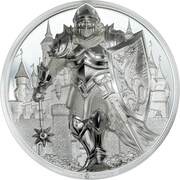 25 Dollars - Charles III Iron Knight, Cook Islands, 2024 reverse image