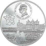 25 Dollars - Charles III Château De Chambord obverse image