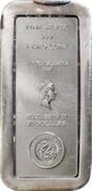 30 Dollars - Elizabeth II Silver Bar obverse image