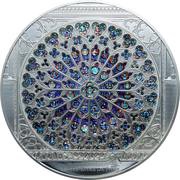 40 Dollars - Elizabeth II Paris Rose, Cook Islands, 2015 reverse image