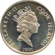 50 Dollars - Elizabeth II Mayflower and Pilgrims obverse image