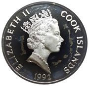 50 Dollars - Elizabeth II Spanish conquistador Pedro de Valdivia obverse image