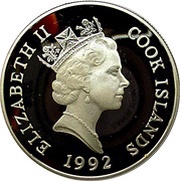 50 Dollars - Elizabeth II Poplar Admiral Butterfly obverse image