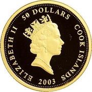 50 Dollars - Elizabeth II Senichi Hoshino obverse image