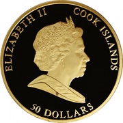50 Dollars - Elizabeth II Two hares obverse image