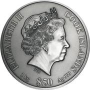 50 Dollars - Elizabeth II Gods of Olympus obverse image