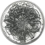 50 Dollars - Elizabeth II Gods of Olympus, Cook Islands, 2016 reverse image