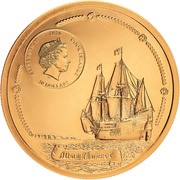 50 Dollars - Elizabeth II Mayflower obverse image