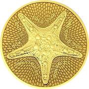 50 Dollars - Elizabeth II Gold Star, Cook Islands, 2021 reverse image