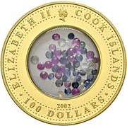 100 Dollars - Elizabeth II Crown Jewels obverse image