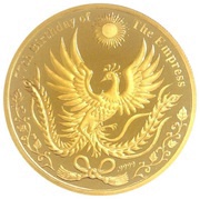 100 Dollars - Elizabeth II 77th Birthday of the Empress, Cook Islands, 2011 reverse image