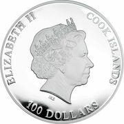 100 Dollars - Elizabeth II Silver Star obverse image