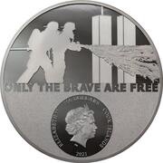 100 Dollars - Elizabeth II Firefighter obverse image
