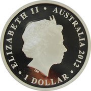 1 Dollar - Elizabeth II 4th Portrait - Diamond Jubilee obverse image