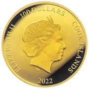 100 Dollars - Elizabeth II 88th Birthday of the Empress obverse image