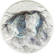 100 Dollars - Charles III Mt. Everest: First Ascent, Cook Islands, 2023 reverse image