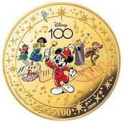 100 Dollars - Charles III Disney 100, Cook Islands, 2023 reverse image