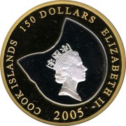 150 Dollars - Elizabeth II Great White Shark obverse image