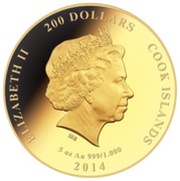 200 Dollars - Elizabeth II Galileo Galilei obverse image