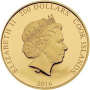 200 Dollars - Elizabeth II Pope Francis 80th Birthday obverse image