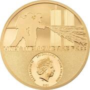 250 Dollars - Elizabeth II Firefighter obverse image