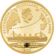 250 Dollars - Elizabeth II Titanic obverse image