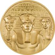 250 Dollars - Elizabeth II Legacy of the Pharaohs, Cook Islands, 2022 reverse image