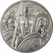 250 Dollars - Charles III Sparta, Cook Islands, 2023 reverse image