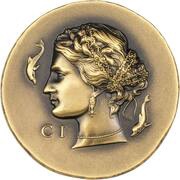 250 Dollars - Charles III Arethusa, Cook Islands, 2023 reverse image