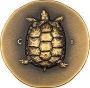 250 Dollars - Charles III Tortoise, Cook Islands, 2023 reverse image